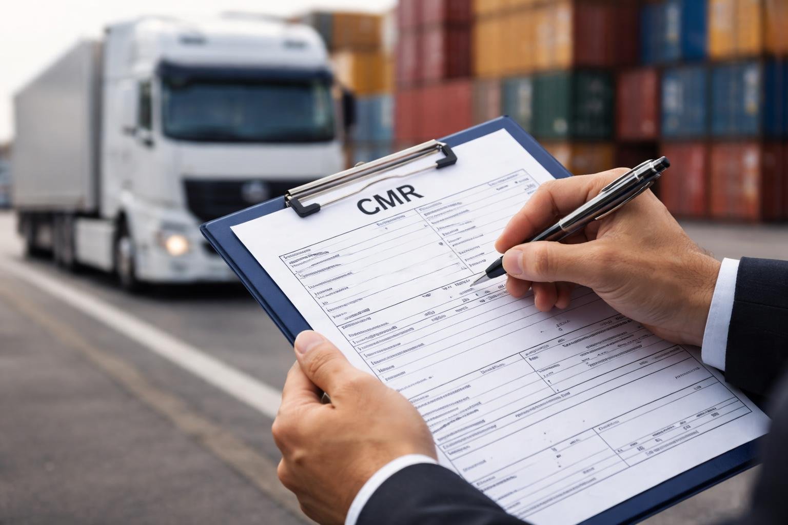 CMR fuvarlevél nemzetközi közúti fuvarozáshoz szükséges dokumentum