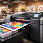 Digitális nyomda modern gépekkel kis szériás gyártáshoz